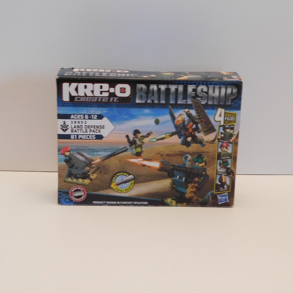 Kre-O Battleship Land Defense Battle Attack Set (39853)